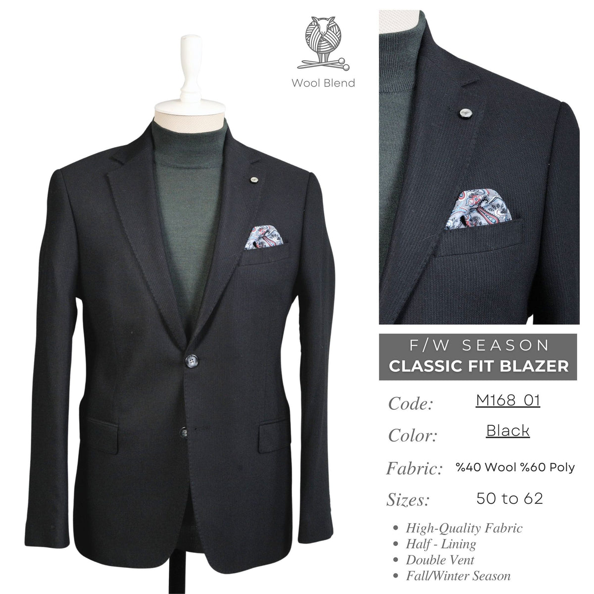 CLASSIC FIT M168 01