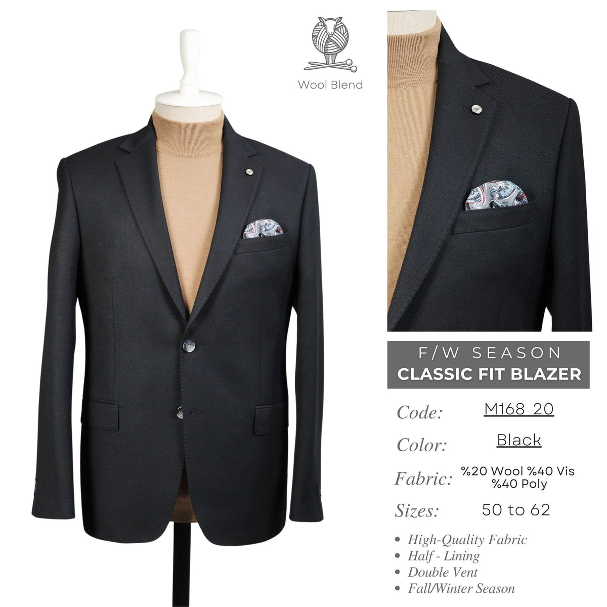 CLASSIC FIT M168 20