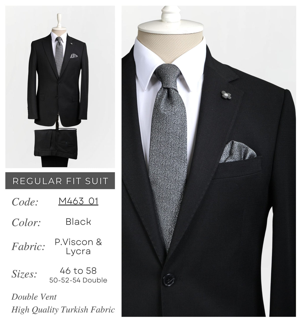REGULAR FIT M346 01